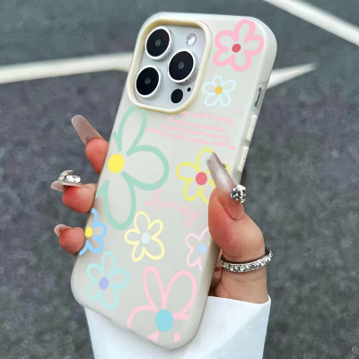 39141  iPhone 13/14/15  защитная крышка-чехол, пластиковый с рисунком