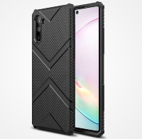 88246 Защитная крышка Samsung Note 10 Plus, силикон фактурный