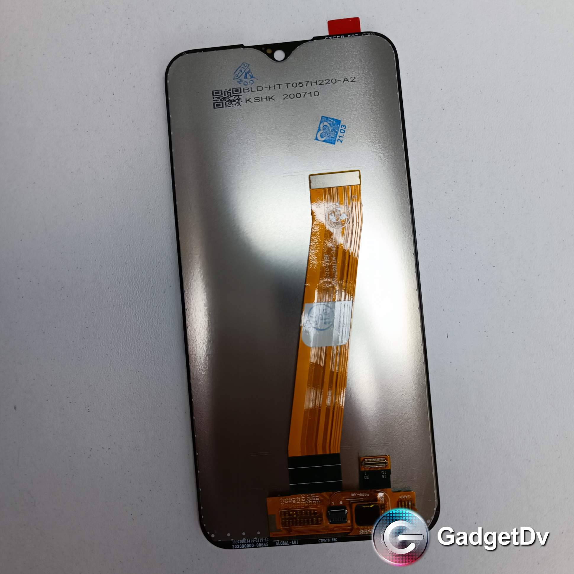 Дисплей-модуль Samsung Galaxy A01 (SM-A015), оригинал, широкий коннектор