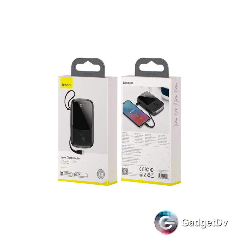 20001 Портативный аккумулятор 10000 mAh Baseus BS-P1002L