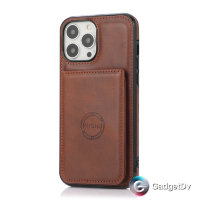 23627 Защитная крышка iPhone 15 с картхолдером кож.