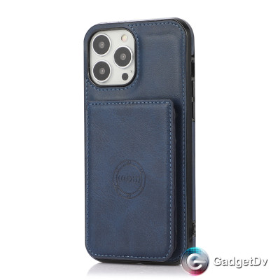 23627 Защитная крышка iPhone 15 с картхолдером кож.