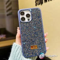35009 iPhone 16Pro защитная крышка-чехол Swarovski