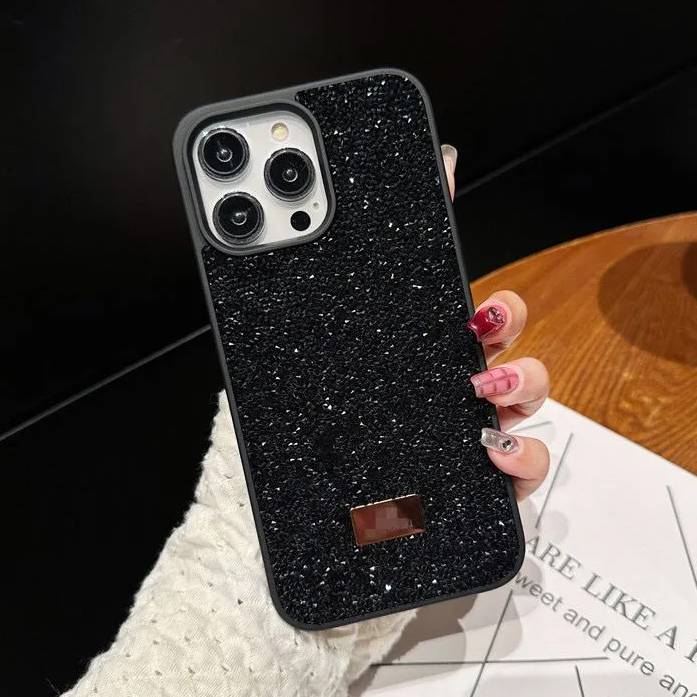 35009 iPhone 16Pro защитная крышка-чехол Swarovski