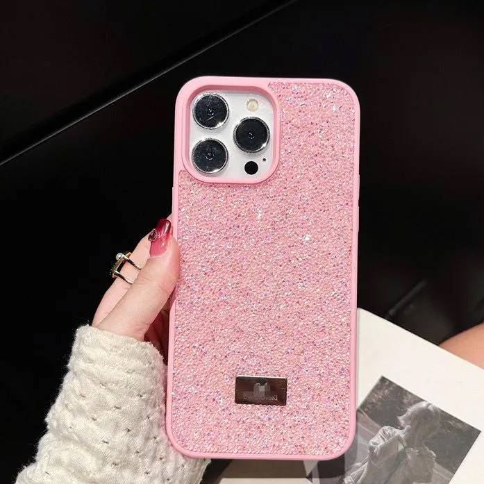 35009 iPhone 16Pro защитная крышка-чехол Swarovski