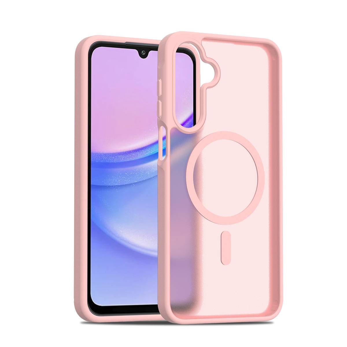 38413 Samsung A17 защитная крышка-чехол, MagSafe пластик