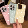 39140 iPhone 17 защитная крышка-чехол пластиковый с рисунком