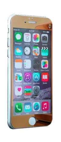 7052 Защитное стекло iPhone6+ (розовое золото)