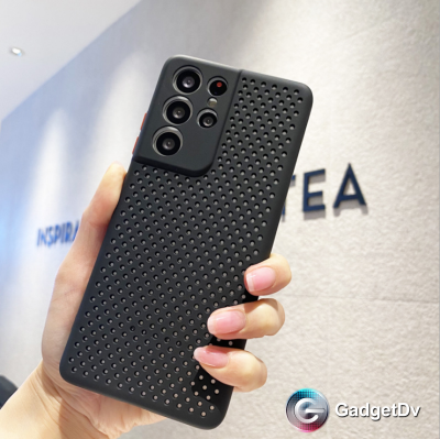 60778 Samsung A32 защитная крышка-чехол, силикон перфорированный