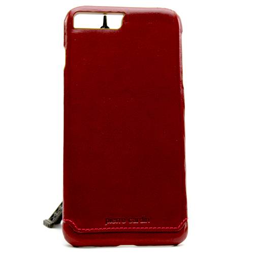 PCL-P03 iРhone7+ Защитная крышка Pierre Cardin (кож. красный)