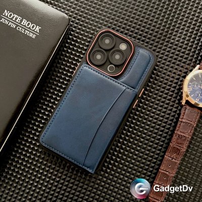 23628 Защитная крышка iPhone 15 Pro Max с картхолдером, кож. 23628 Защитная крышка iPhone 15 Pro Max с картхолдером, кож.