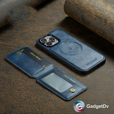 23628 Защитная крышка iPhone 15 Pro Max с картхолдером, кож.