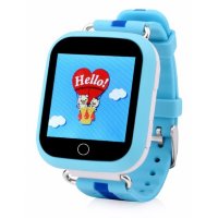 1141 Детские часы с GPS-модулем Smart Baby Watch Q100 Wonlex (голубой)