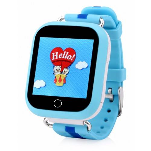 1141 Детские часы с GPS-модулем Smart Baby Watch Q100 Wonlex (голубой)