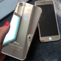 1296 Защитное стекло iPhone7/8/SE 2020  комплект (серебро)