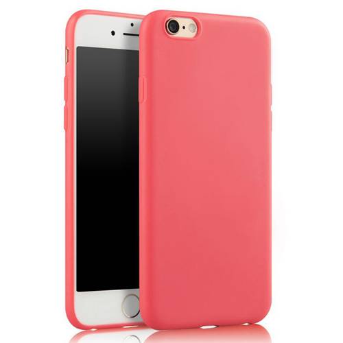 2229 iРhone7+ Защитная крышка силиконовая (красный)