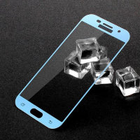 2322 Samsung A3 (2017) Защитное стекло iMak (синий)