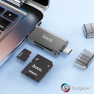 32015 Картридер Hoco HB39 USB/Type-C 3.0