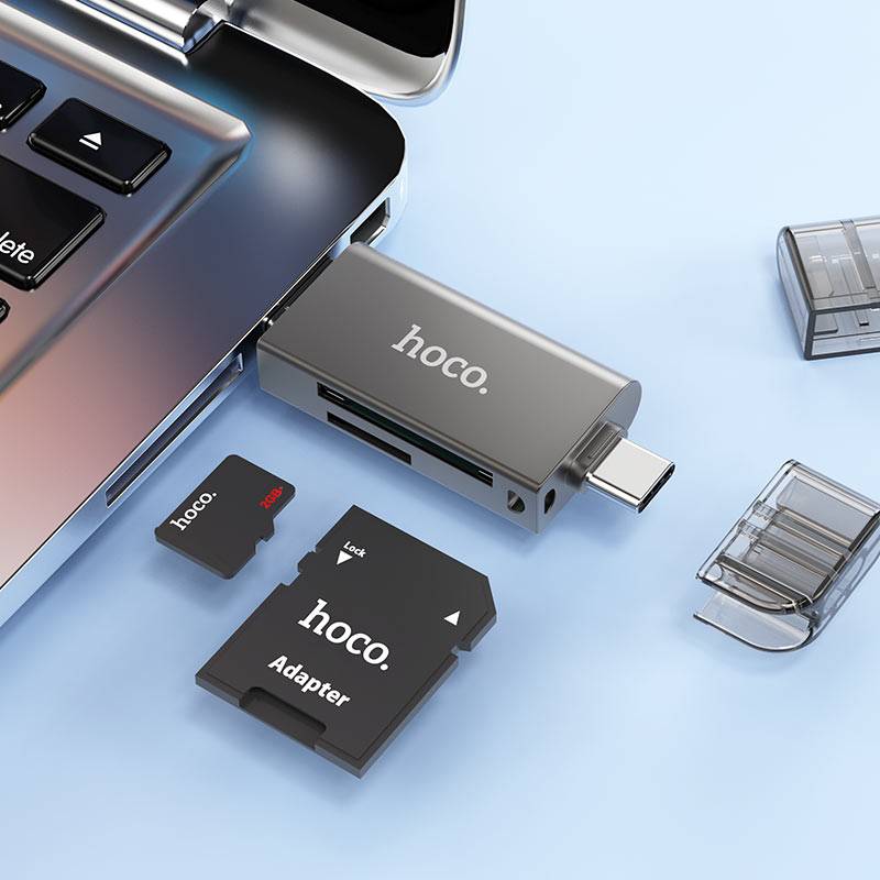 32015 Картридер Hoco HB39 USB/Type-C 3.0