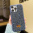 35010 iPhone 16 ProMax защитная крышка-чехол Swarovski - 35010 iPhone 16 ProMax защитная крышка-чехол Swarovski