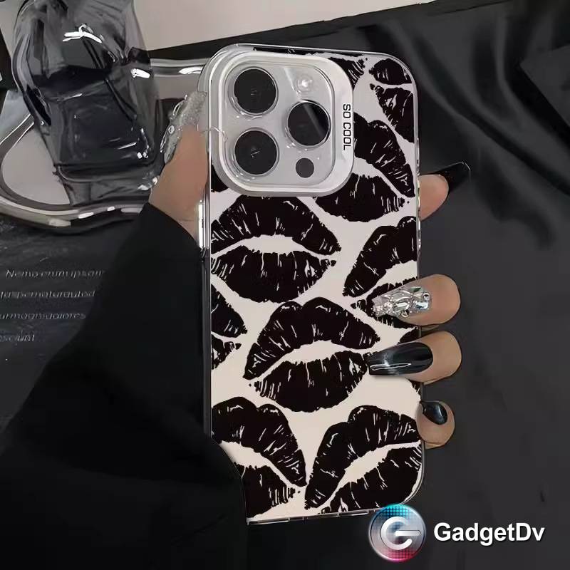 38008 iPhone 15 ProMax защитная крышка-чехол,пластик с рисунком