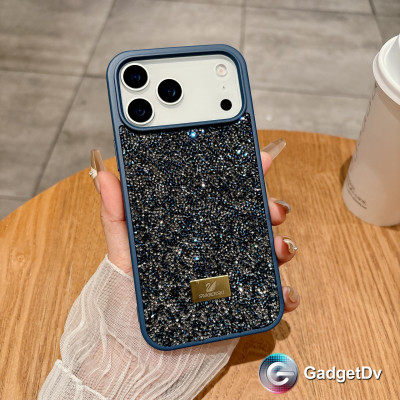 38284 iPhone 16 защитная крышка-чехол Swarovski