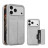39064  iPhone 15 ProMax защитная крышка-чехол, с картхолдером под кожу