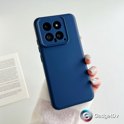 35011 Xiaomi 13, защитная крышка-чехол однотонный силикон 