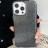 38009  iPhone 16 ProMax защитная крышка-чехол мелкие блестки - 38009  iPhone 16 ProMax защитная крышка-чехол мелкие блестки