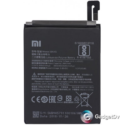 АКБ/Батарея для Xiaomi Redmi Note 5 (BN45)
