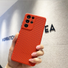 60780 Samsung A51 защитная крышка-чехол, силикон перфорированный