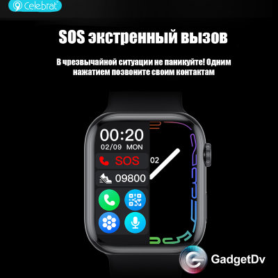 23276  Смарт-часы Celebrat SW7 Pro