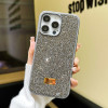 26828 iPhone 15 ProMax защитная крышка- чехол Swarovski