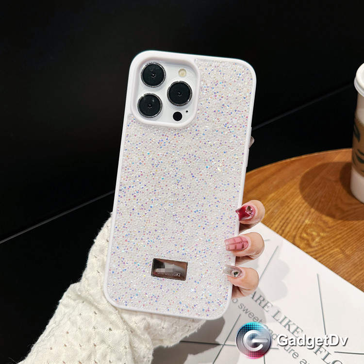 26828 iPhone 15 ProMax защитная крышка- чехол Swarovski