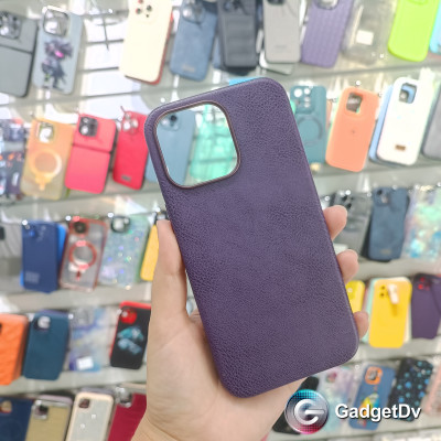 29004  iPhone 15 ProMax защитная крышка-чехол, однотонный под кожу