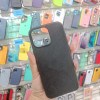 29004 iPhone 15 ProMax защитная крышка-чехол, однотонный под кожу