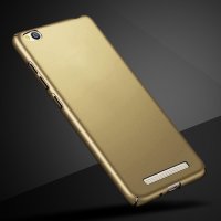 4648 Защитная крышка Xiaomi Redmi 3S пластиковая (золото)