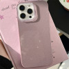 38110 iPhone 15 ProMax защитная крышка-чехол, мелкие блестки