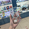 38410 iPhone 16 защитная крышка-чехол прозрачная с окантовкой