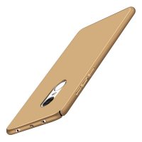 5512 Защитная крышка Xiaomi Redmi Note 4X пластиковая (золото)