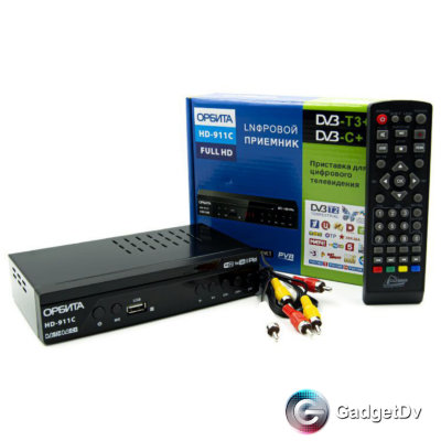 23078 ТВ приставка для цифрового TV Орбита HD-911 DV3T9 23078 ТВ приставка для цифрового TV Орбита HD-911 DV3T9
