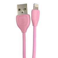 2137 Кабель USB iPhone5 1m Remax (розовый)RC-050