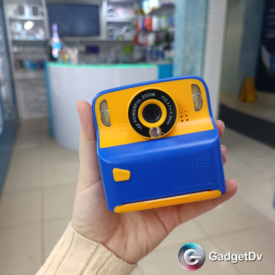 34002 Детский фотоаппарат мгновенной печати QC-3