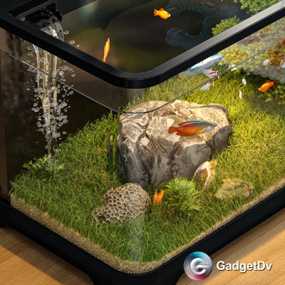 38211 Аквариум Quange