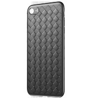 5239 iPhone X Защитная крышка силиконовая Baseus (черный)