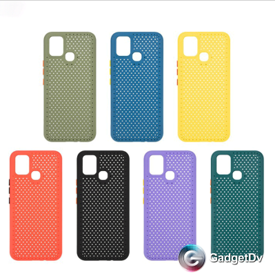 60782 Xiaomi Redmi 9C защитная крышка-чехол, силикон перфорированный