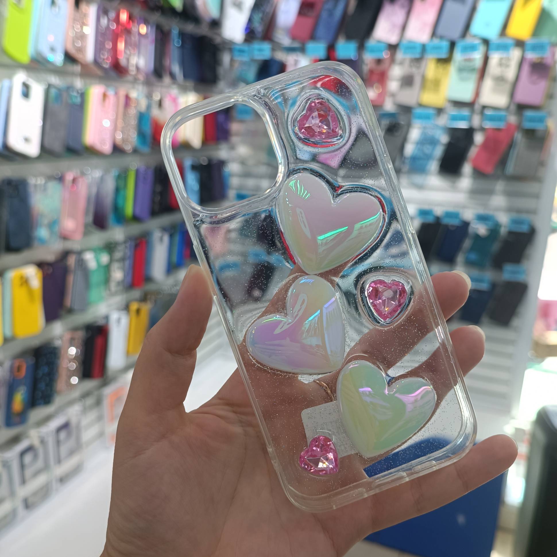 29006 iPhone 13 защитная крышка-чехол, объёмный