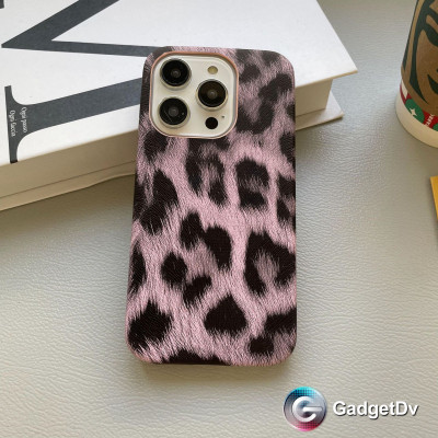 35014  iPhone 15 защитная крышка-чехол, животный принт 