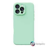38112 iPhone 16 ProMax защитная крышка-чехол однотонный силикон