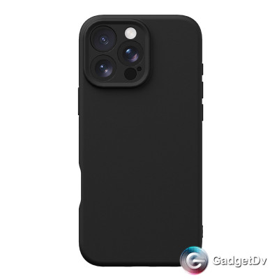 38112 iPhone 16 ProMax защитная крышка-чехол однотонный силикон